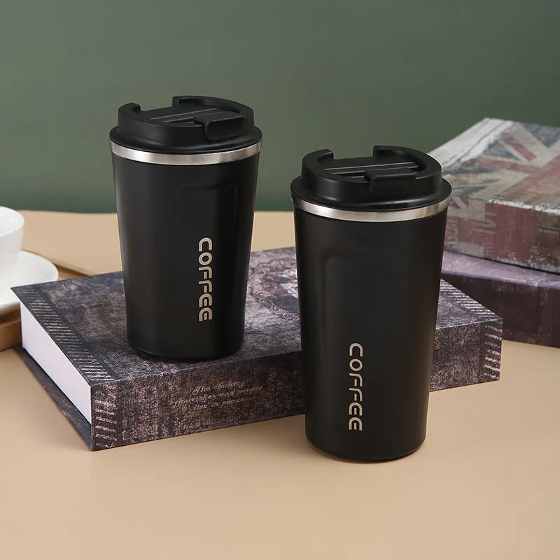 THERMAL TRAVEL COFFEE CUP THERMAL STAINLESS STEEL,SPILL PROOF