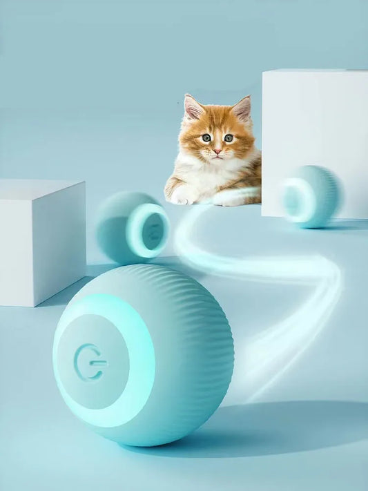 AUTOMATIC ROLLING BALL CAT TOY