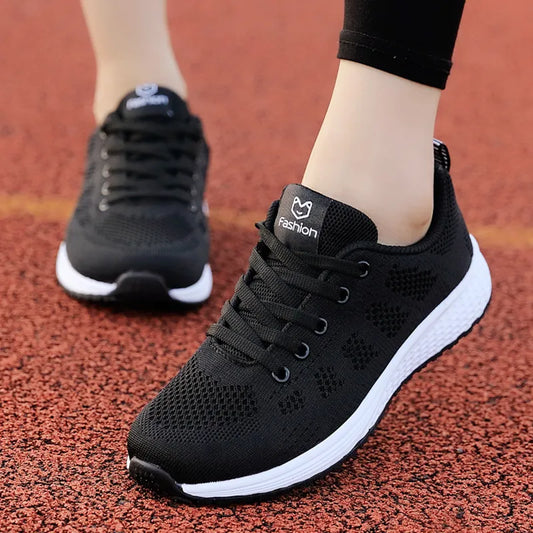 BREATHABLE WOMEN RUNNING SHOES